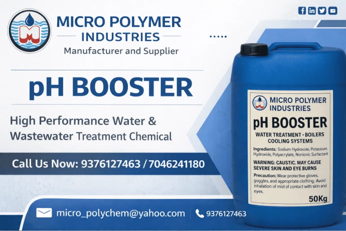 Micro Polymer Industries is a leading pH Booster manufacturer in Ahmedabad, Gujarat