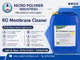 RO membrane cleaner chemical for removing scaling and fouling in RO systems India