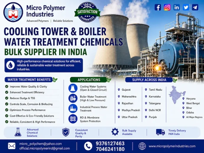 Industrial cooling towers and boiler systems require proper water treatment to prevent scaling, corrosion, fouling, microbiological growth, and efficiency loss. Without the right treatment program, deposits and corrosion can increase energy consumption, reduce equipment life, and lead to costly shutdowns.