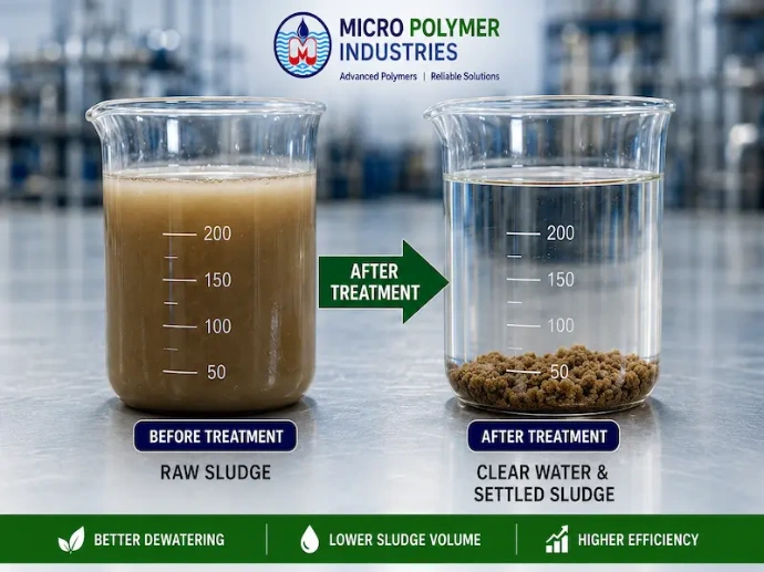 Performance Advantages of Our Sludge Dewatering Chemicals sludge dewatering is essential to reduce sludge volume, improve disposal efficiency, lower operating costs, and comply with environmental regulations