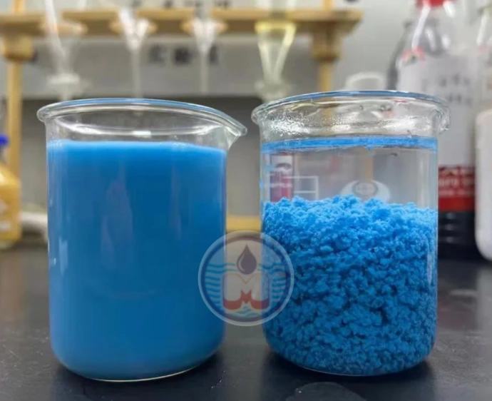 Anionic polyelectrolyte used in wastewater treatment plant
